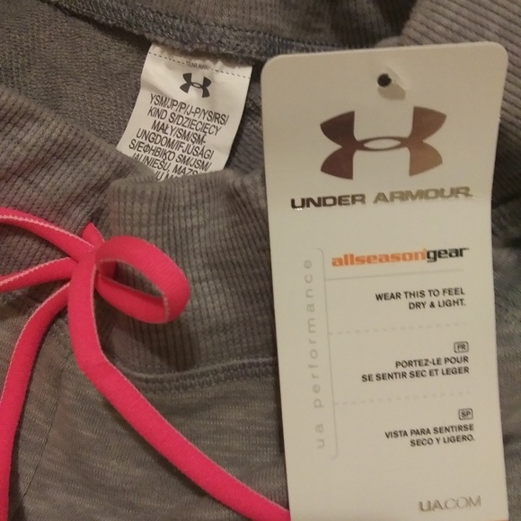 Girls under armour Capri sweat pants - Picture 4 of 6